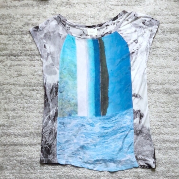 Anthropologie Tops - SALE Anthropologie Deletta Beach Print Top